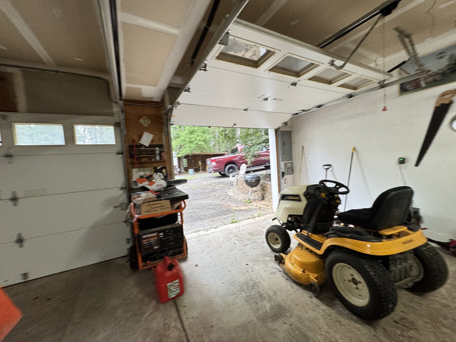 Garage doorway at 504 Sanford Dr, Fredericksburg VA