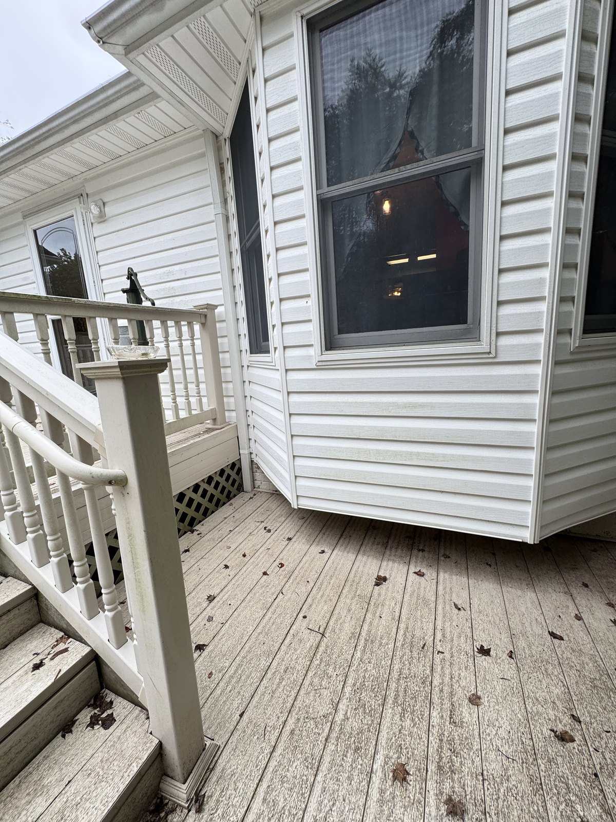 Exterior steps and entry at 504 Sanford Dr, Fredericksburg VA